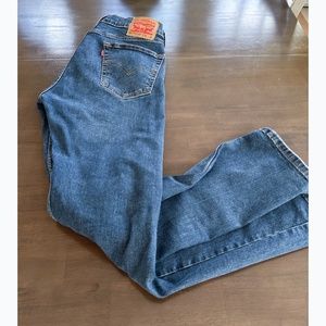 Levi's men's 506 jeans, stretch, medium - dark wash, 33 waist